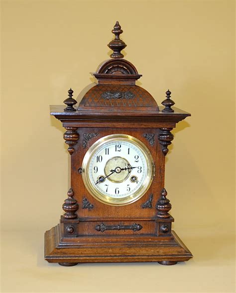 Antiques Atlas Walnut Mantel Clock Q3310
