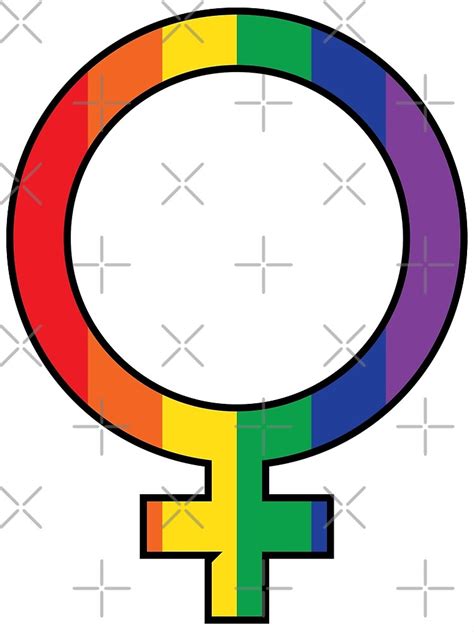 Rainbow Female Symbol Photographic Print For Sale By Feministshirts Redbubble