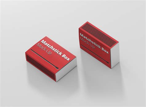 Use the playing cards box mockup wherever needed depending on your client needs or your personal needs and get outstanding results as mockups are great tools that help! Match Box Mock-Up - Premium and Free Mockups for your ...