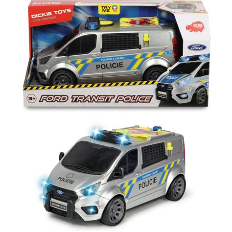 Dickie Policejní auto Ford Transit, česká verze | Maxíkovy ...