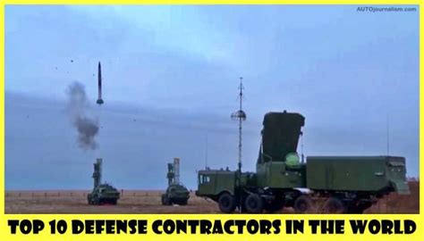 Top 10 Defense Contractors In The World
