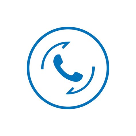 Icono De Teléfono Vector Llamada Telefónica Png Servicio Símbolo