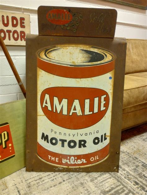 Amalie Motor Oil Sign Texas Trucks And Classics