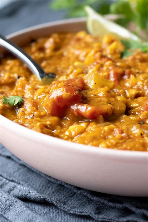 Easy Instant Pot Red Lentil Curry My Quiet Kitchen