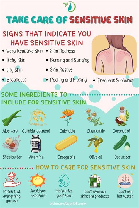 Pin On Sensitive Skin Tips