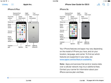 Apple's official iPhone and iPad User Guide for iOS 8 now available on