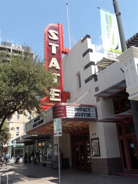 Your favorite theaters will display onsite and in the reel buzz , eventful's weekly movie. State Theater in Austin, TX - Cinema Treasures