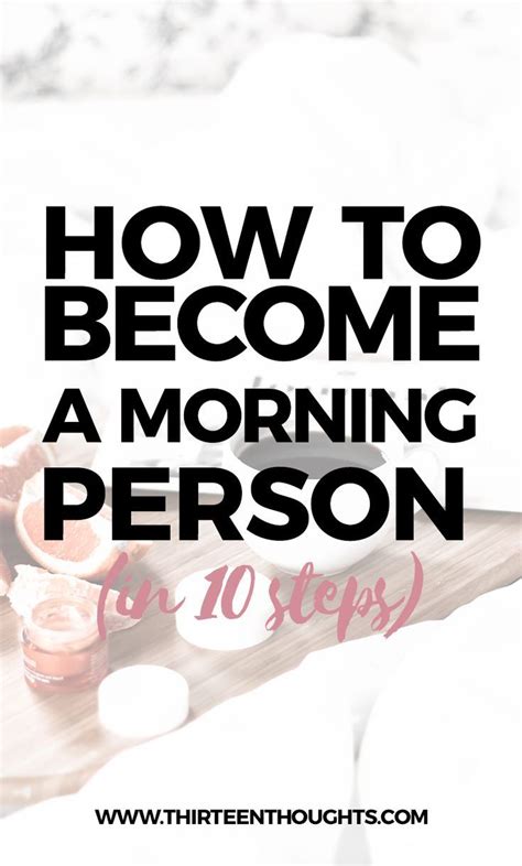 How To Become A Morning Person In 10 Steps Miracle Morning Morning