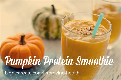 Pumpkin Protein Smoothie Recipe