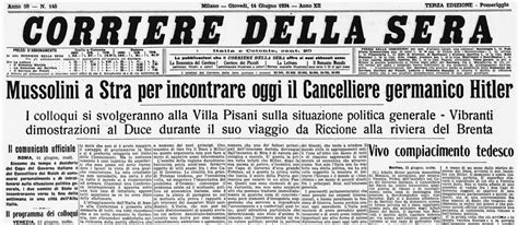 Corriere Della Sera 14 Giugno 1934 Luniversale