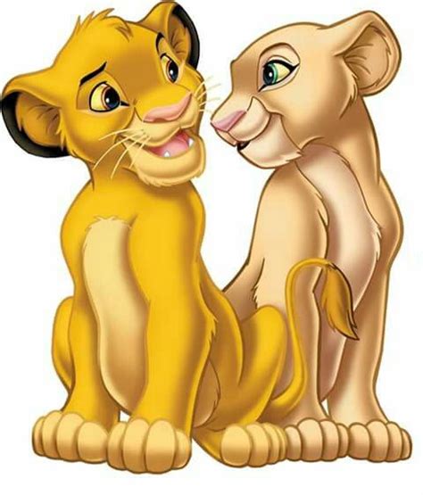 Simba And Nala O Rei Leão Dessins Disney Dessins Disney Faciles Le Roi Lion