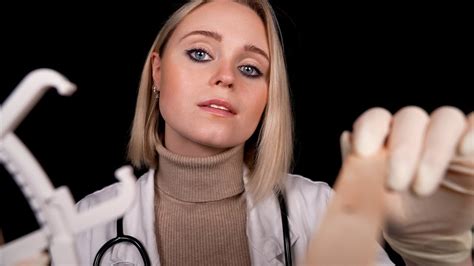 Asmr Medical Asmr Role Plays In A Row Checkup Eye Check