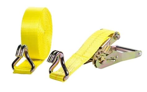 Just like many other truck accessories, truck tie downs are not all made. 2 inch x 27' Double J Hook Ratchet Strap Truck Tie Down
