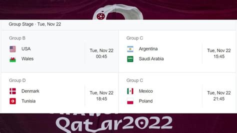 World Cup 2022 Dates Draw Schedule Kick Off One News Page Video