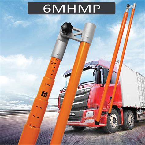 6m Height Measuring Pole Redback Lasers