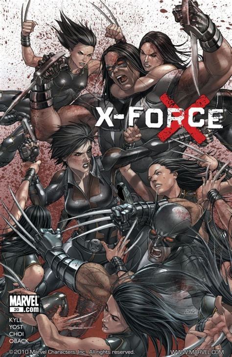 X Force 2008 2012 20 Marvel Comic Books Wolverine Marvel Marvel