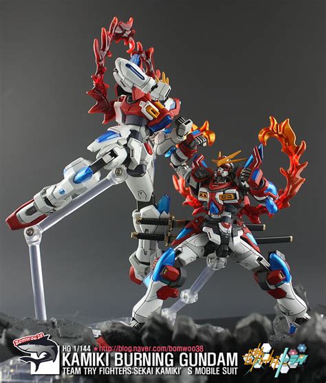 Gundam Guy Hgbf 1144 Kamiki Burning Gundam Customized Build