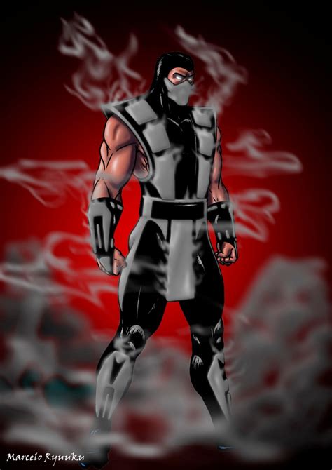 Smoke Mortal Kombat By Marceloryuuku On Deviantart