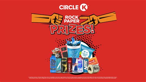 Circle K - Rock, Paper, Prizes ends TOMORROW! Have you...