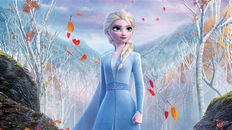 Frozen 2 Wallpaper Elsa Hair Down Hd