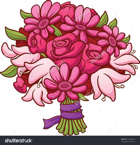 Bunch Of Flowers Images Cartoon Free Clipart Bunch Of Flowers Flower