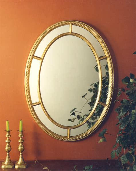 Rope Oval Mirror | Carvers' Guild