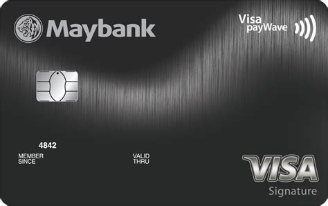 Submitting an online application is easy to do and it's easy to check your. Maybank Visa Signature by Maybank