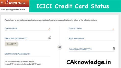 Track icici credit card application status online: ICICI Credit Card Status 2020, ICICI Credit Card Application