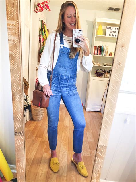 3 Ways To Wear Madewell Overalls For Fall Sunshine Style