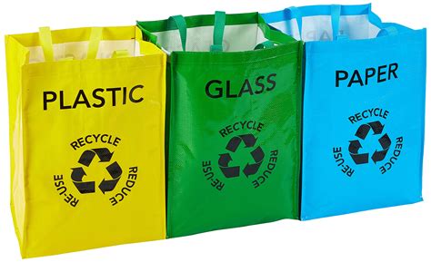 Buy Premier Housewares Recycling Bags Recycling Bin Plastic Glass