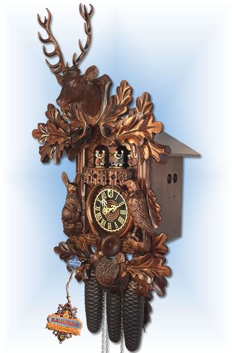 Game Hunter 862344tnu Cuckoo Clock By Hones On Sale