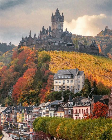 Castle tours are conducted in german, but english tours are available at half past the hour from 10:30 to 16:30 in the summer season. Cochem, Germany : CityPorn