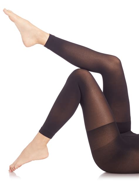 Spanx Luxe Leg Footless Tights In Black Lyst