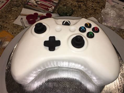 The Bake More Xbox Controller Cake Step By Step Instructions