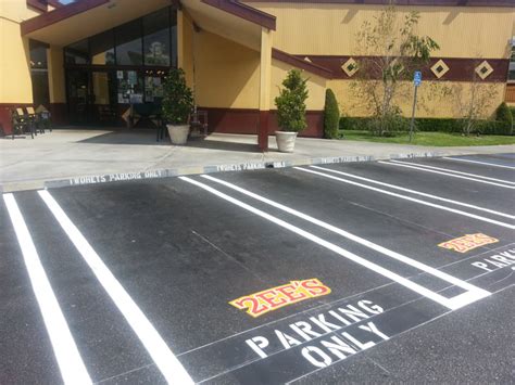 Parking Lot Striping And Line Striping Services Southern California