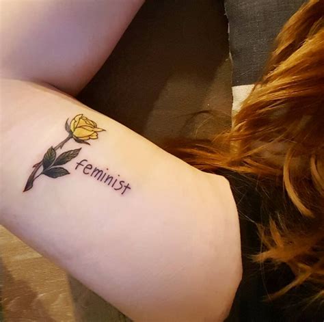 24 Feminist Tattoos Thatll Make You Want To Get Inked Feminist
