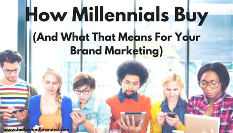 How Millennials Buy And What That Means For Your Brand Marketing