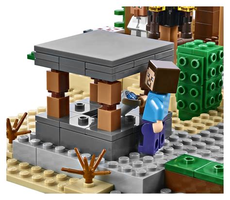 A game that combines lego and minecraft is the dream of any of us! LEGO announces 21128 The Village, the largest Minecraft ...