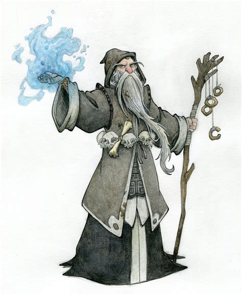 Wizard By ~marcol87 On Deviantart Fantasy Character Art Rpg Character
