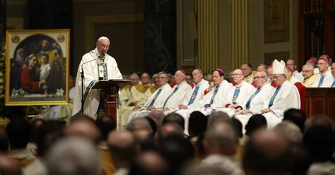 Pope Francis In Philadelphia Mass Calls For Church To Place Greater
