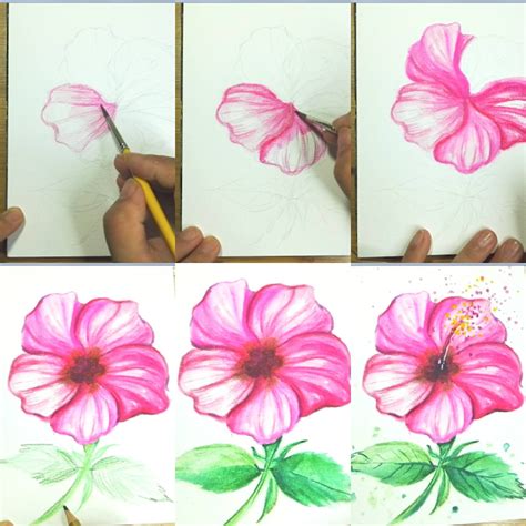 How To Draw With Colored Pencils Step By Step At Drawing Tutorials