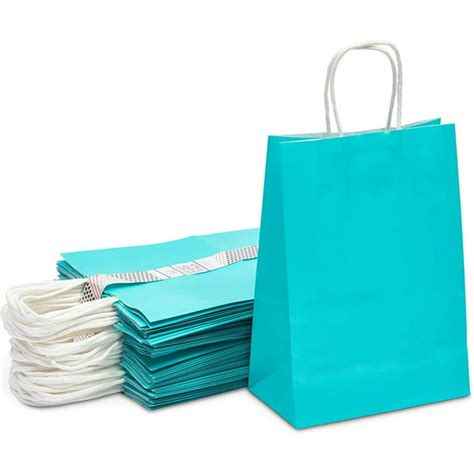 36 Pack 10 Kraft Paper Party Favor Birthday T Bags Bulk With Handle