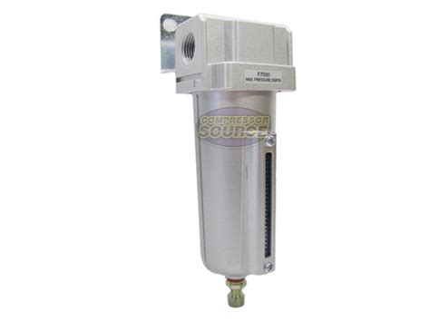 3/4hp dual piston compressor with regulator and moisture trap. 1/2" Compressed Air Line Moisture & Water Filter Trap Air ...
