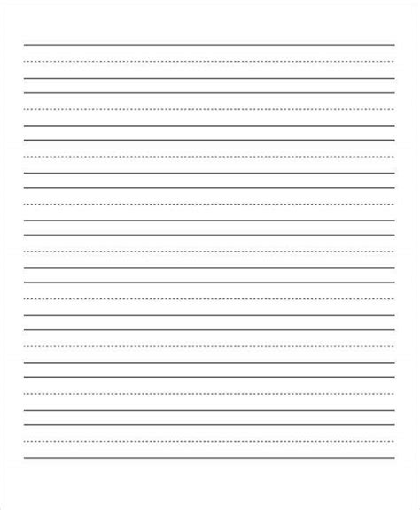 Free Printable Primary Paper Template 4 Best Free Printable Lined