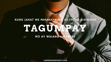 Tagalog Motivational Quotes And Pinoy Motivation Sayings Boy Banat