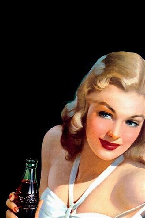 Coca Cola Poster Coca Cola Ad Retro Pin Up Retro Ads Vintage Pinup