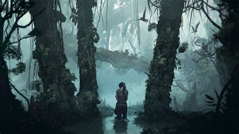 Lara Croft Forest Shadow of the Tomb Raider 4K #24853