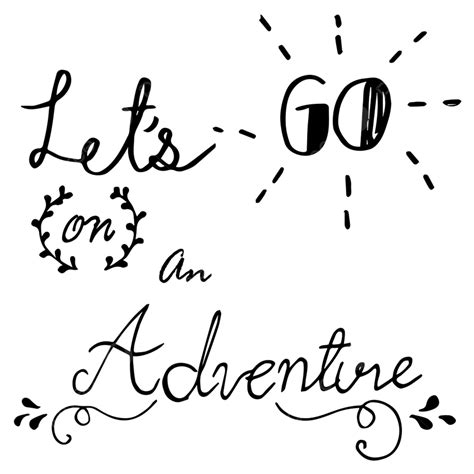 Hand Drawn Lettering Of Adventure Ring Drawing Adventure Drawing