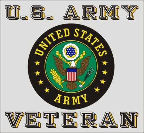 Army Veteran Crest Decal - New Decals - PriorService.com