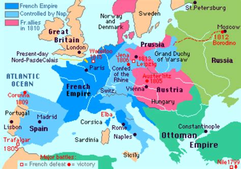Napoleonic Europe 1812 Mrs Flowers History
